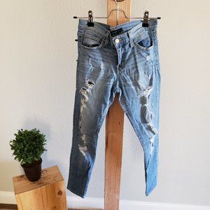 Flying Monkey Platinum High Waist Skinny Jeans